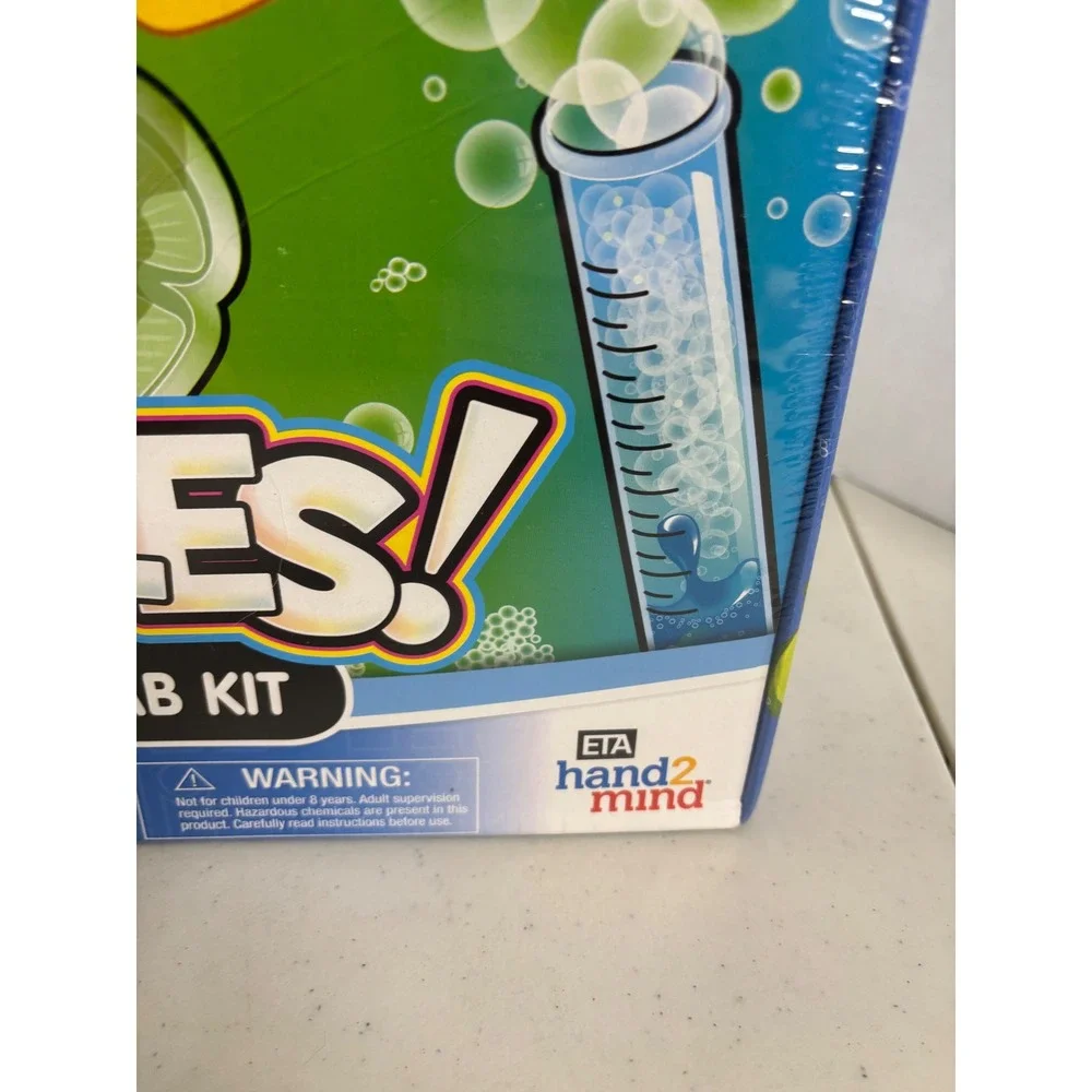 STEM at Play Bubbles Soap‎ Making Lab Kit ETA hand2mind 85668 New Sealed Ages 8+